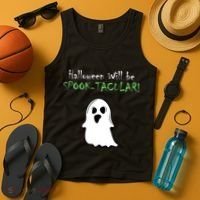 Halloween Will Be Spooktacular Ghost Tank Top thumb 4