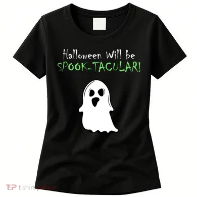Halloween Will Be Spooktacular Ghost Women's T-Shirt
