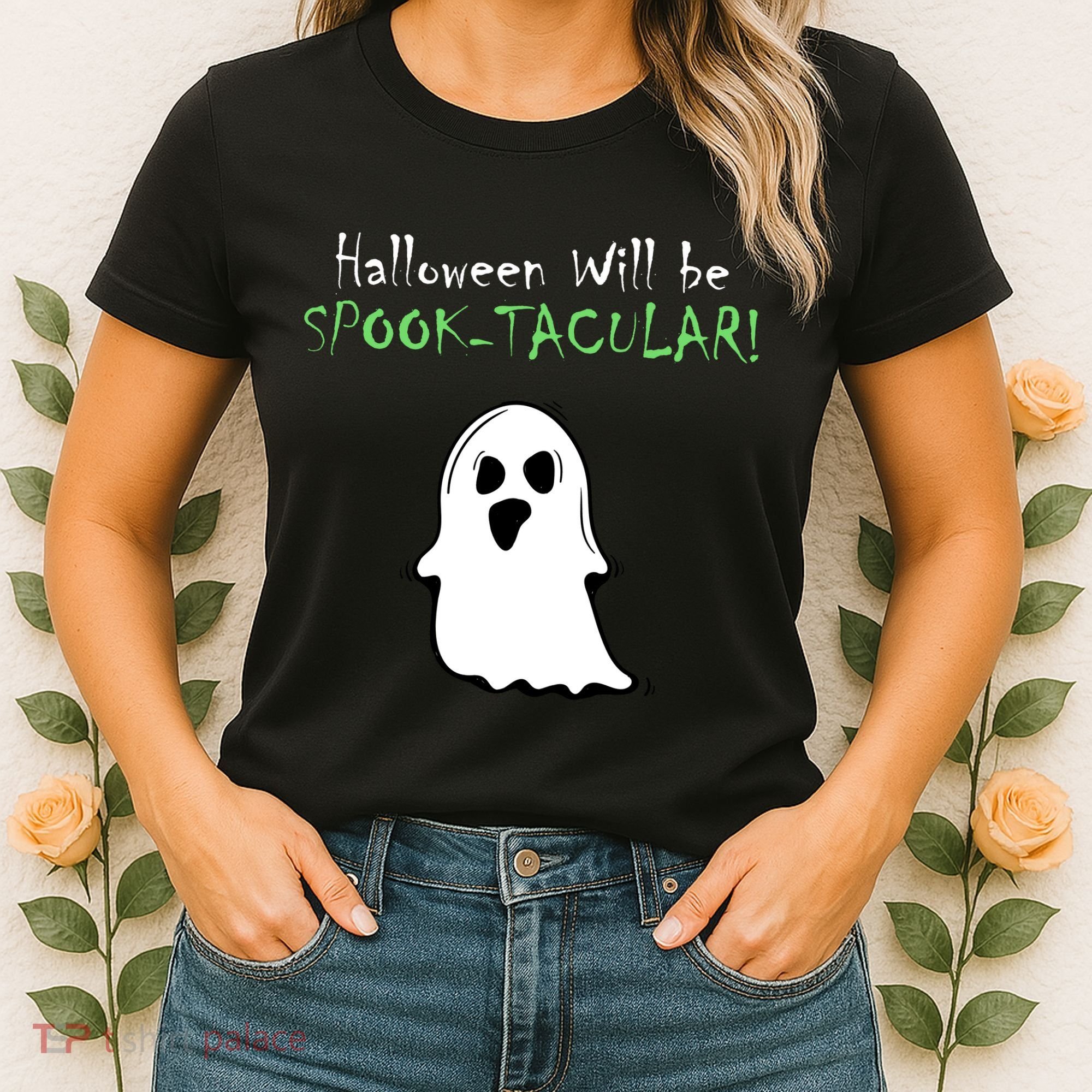 Halloween Will Be Spooktacular Ghost Women's T-Shirt