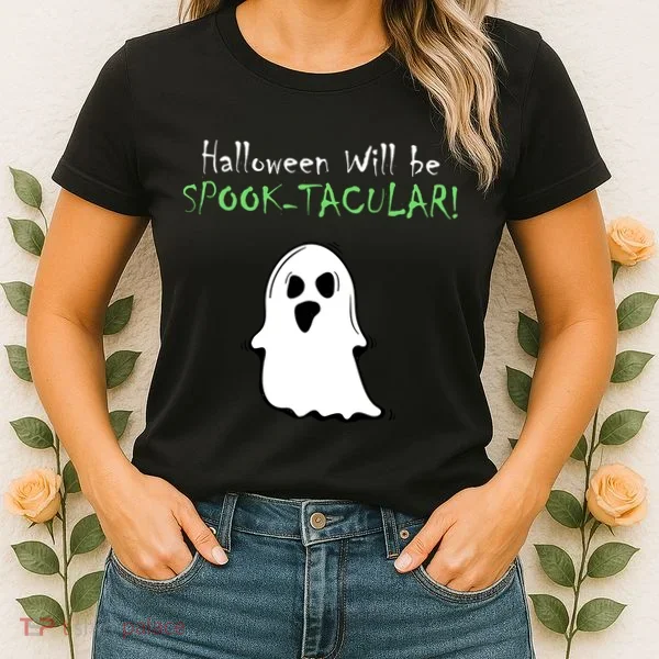 Halloween Will Be Spooktacular Ghost Women's T-Shirt