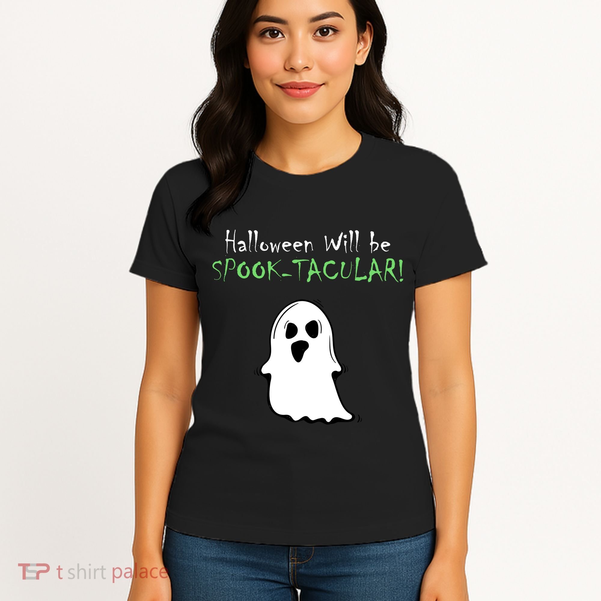 Halloween Will Be Spooktacular Ghost Women's T-Shirt