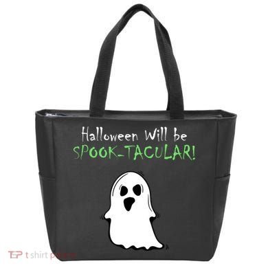 Halloween Will Be Spooktacular Ghost Tote Bag