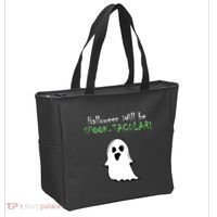 Halloween Will Be Spooktacular Ghost Tote Bag thumb 2