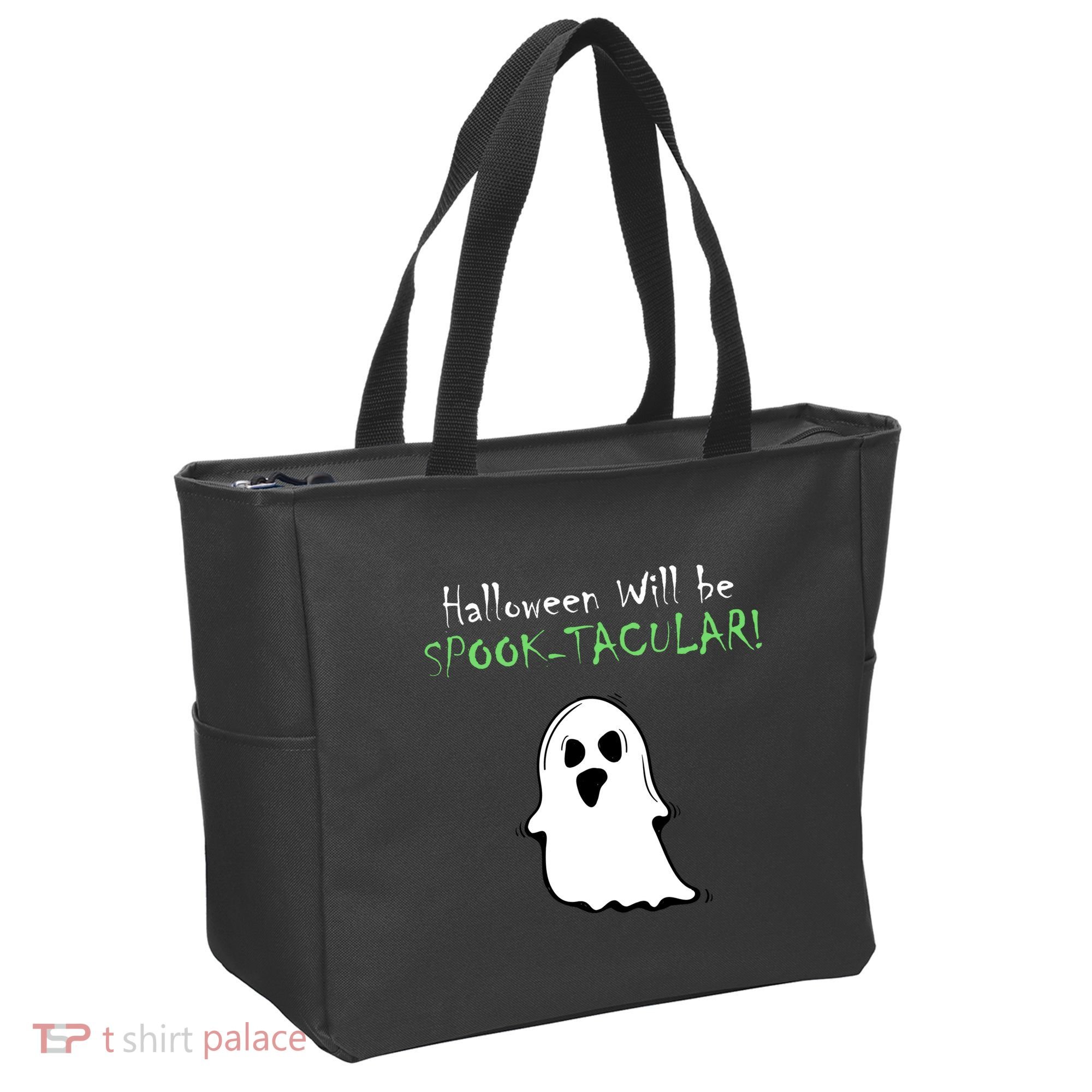 Halloween Will Be Spooktacular Ghost Tote Bag