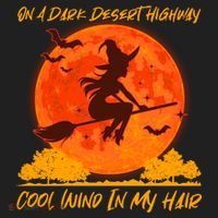 Halloween Witch On A Dark Desert Highway Hat thumb 2