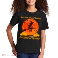 Halloween Witch On A Dark Desert Highway Kids T-Shirt thumb 2