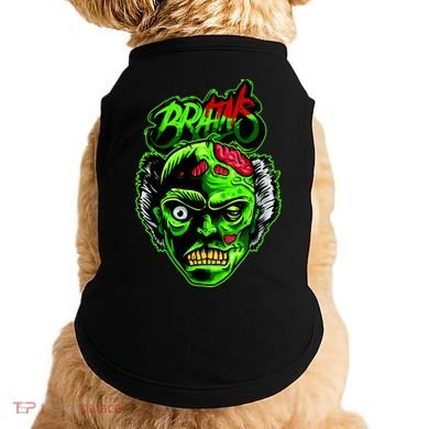 Halloween Zombie Brains Doggie Tank