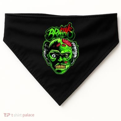 Halloween Zombie Brains USA-Made Doggie Bandana