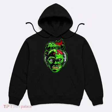 Halloween Zombie Brains Hoodie