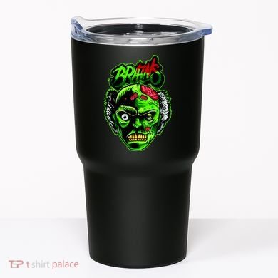 Halloween Zombie Brains Tumbler
