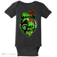Halloween Zombie Brains Baby Bodysuit thumb 0