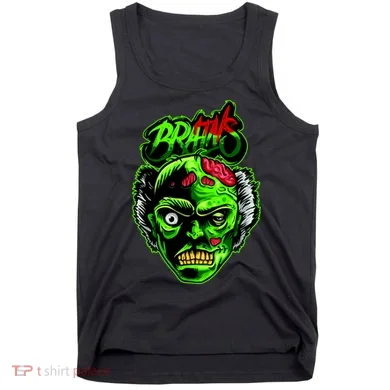 Halloween Zombie Brains Tank Top