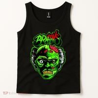 Halloween Zombie Brains Tank Top thumb 2