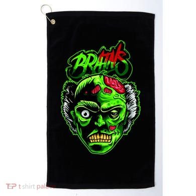Halloween Zombie Brains Golf Towel