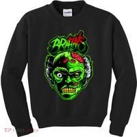 Halloween Zombie Brains Kids Sweatshirt thumb 0