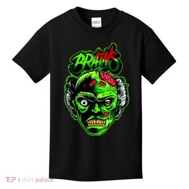 Halloween Zombie Brains Kids T-Shirt