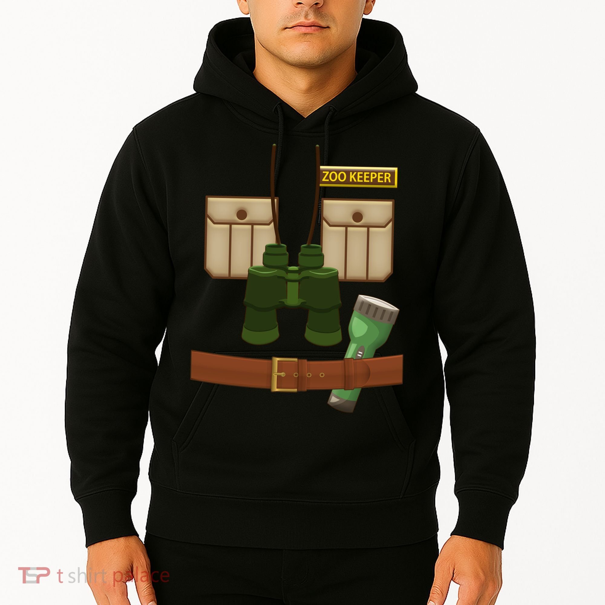 Halloween Zookeeper Costume Hoodie