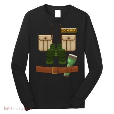 Halloween Zookeeper Costume Long Sleeve Shirt