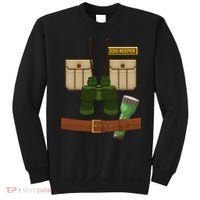 Halloween Zookeeper Costume Sweatshirt thumb 0
