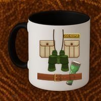 Halloween Zookeeper Costume Coffee Mug thumb 2