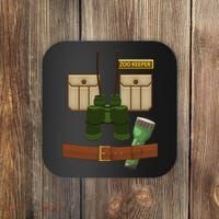Halloween Zookeeper Costume Coaster thumb 0