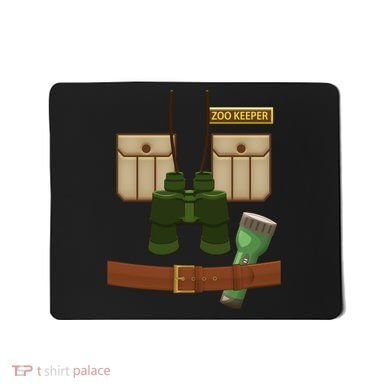 Halloween Zookeeper Costume Mousepad