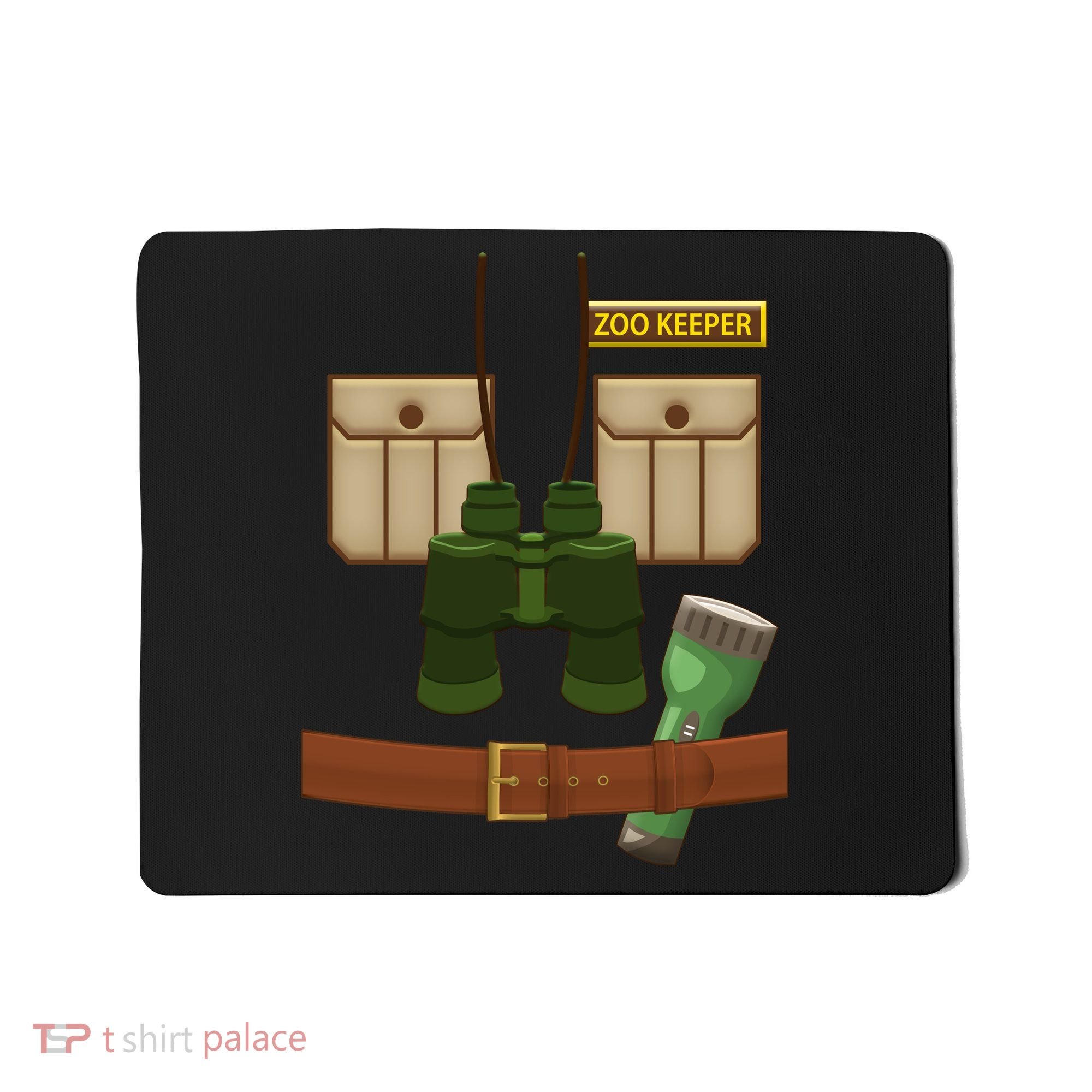 Halloween Zookeeper Costume Mousepad