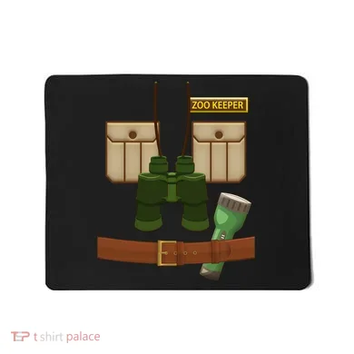 Halloween Zookeeper Costume Mousepad