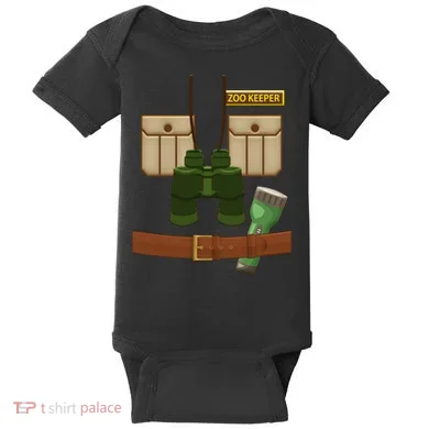 Halloween Zookeeper Costume Baby Bodysuit