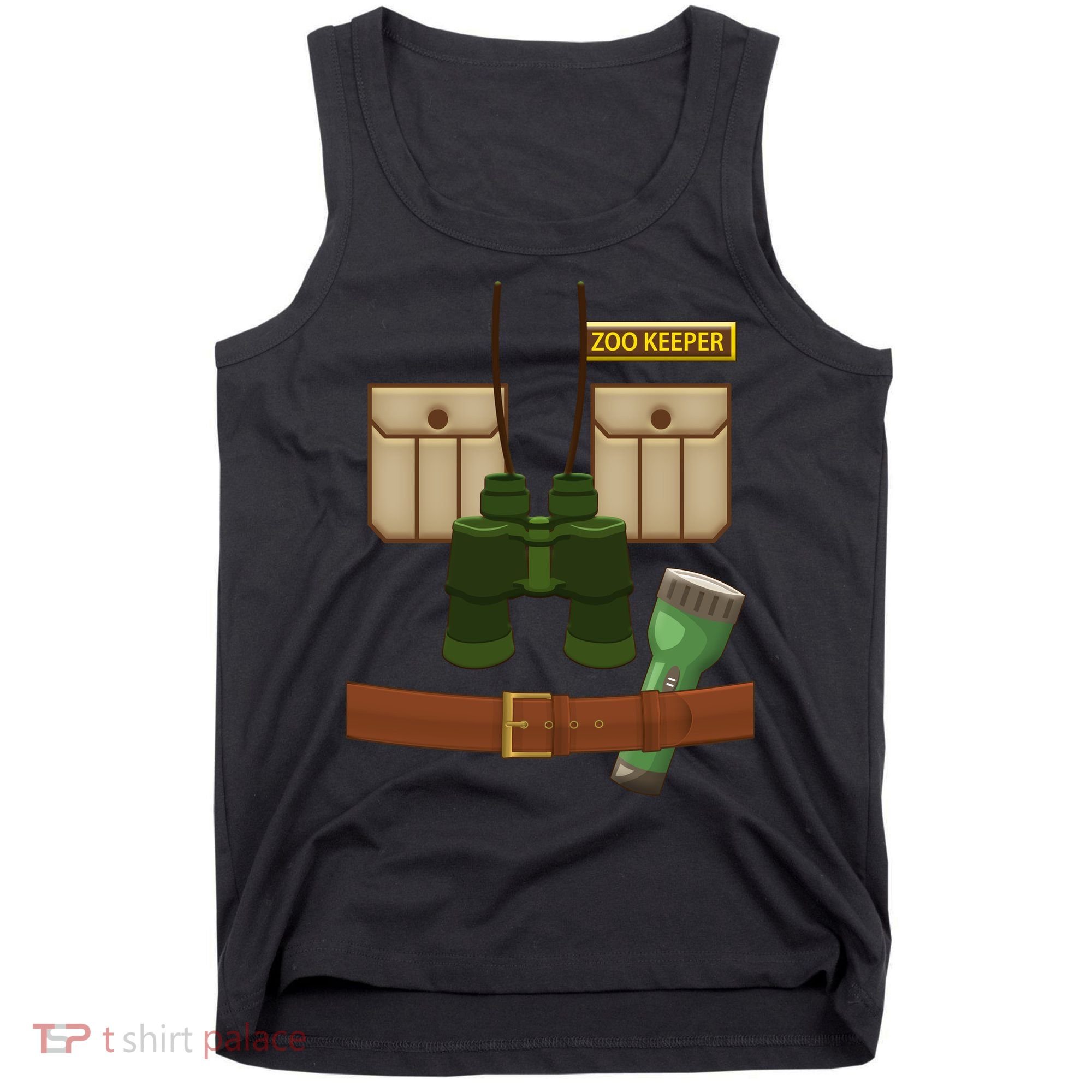 Halloween Zookeeper Costume Tank Top