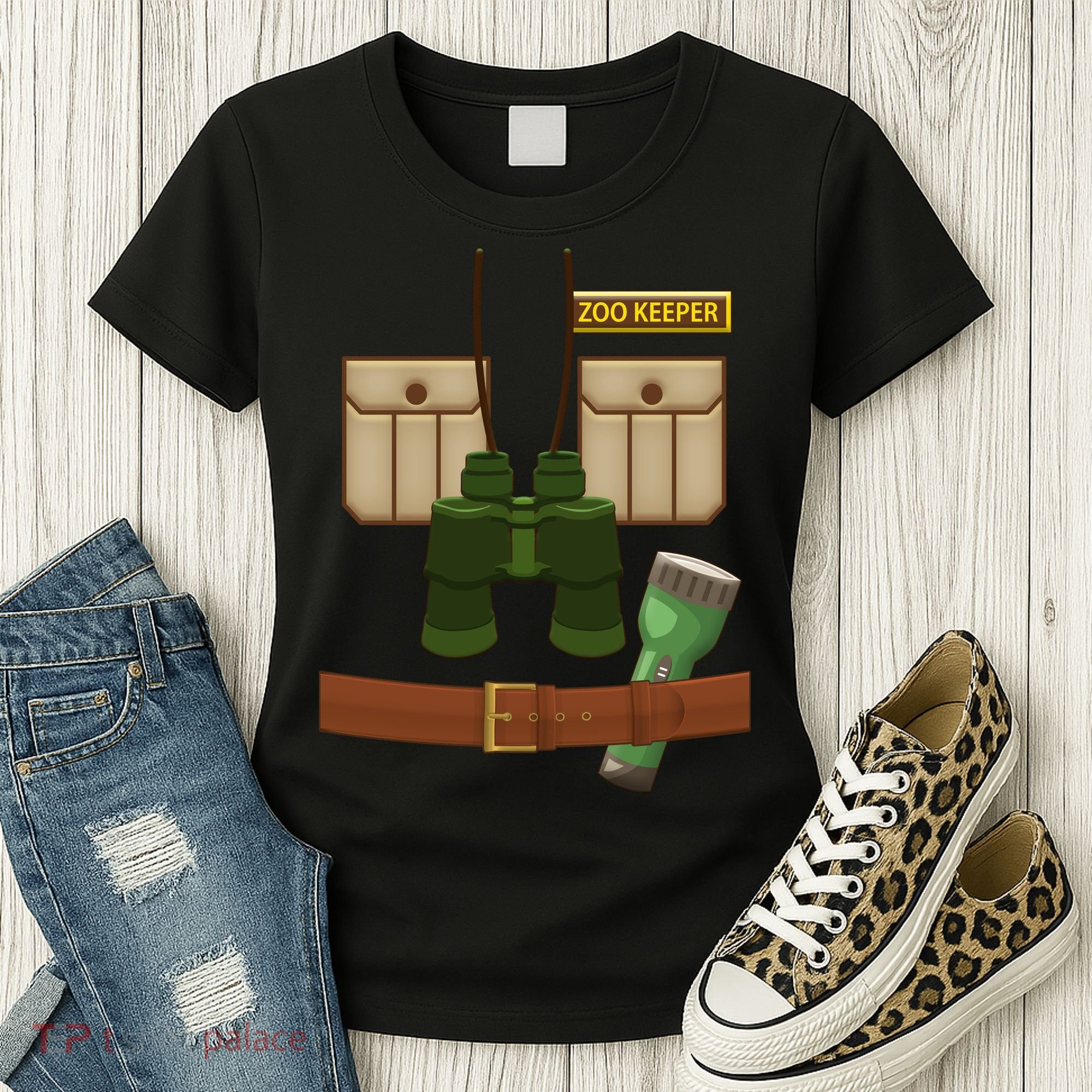 Halloween Zookeeper Costume Women's T-Shirt