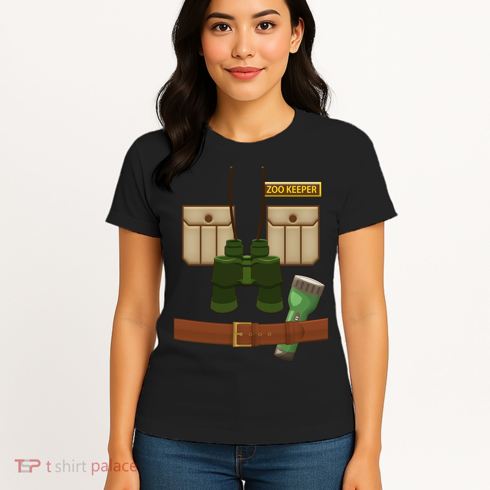 Halloween Zookeeper Costume Women's T-Shirt