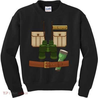 Halloween Zookeeper Costume Kids Sweatshirt