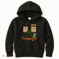 Halloween Zookeeper Costume Kids Hoodie thumb 0