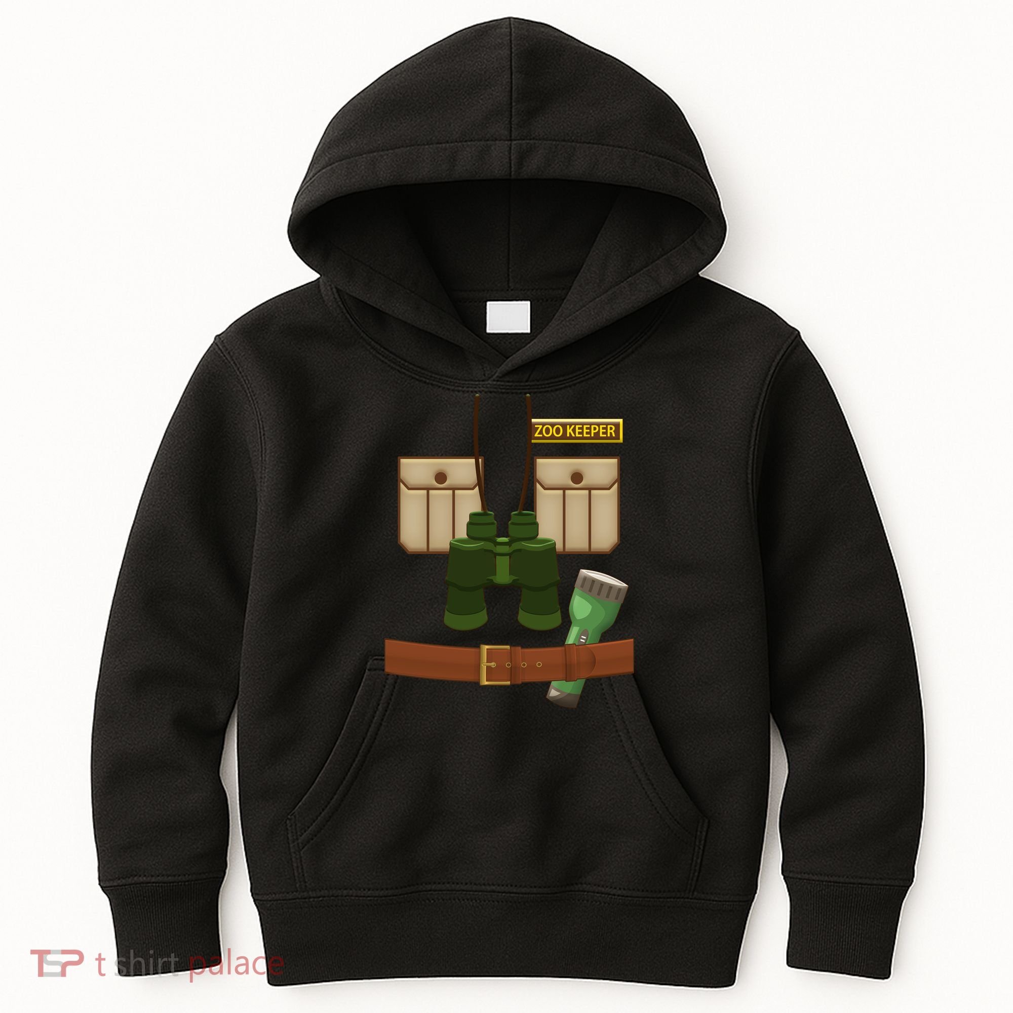 Halloween Zookeeper Costume Kids Hoodie