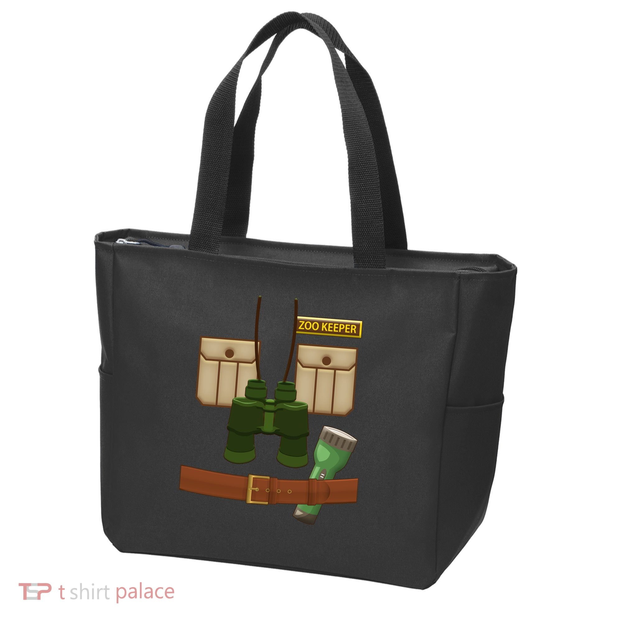 Halloween Zookeeper Costume Tote Bag