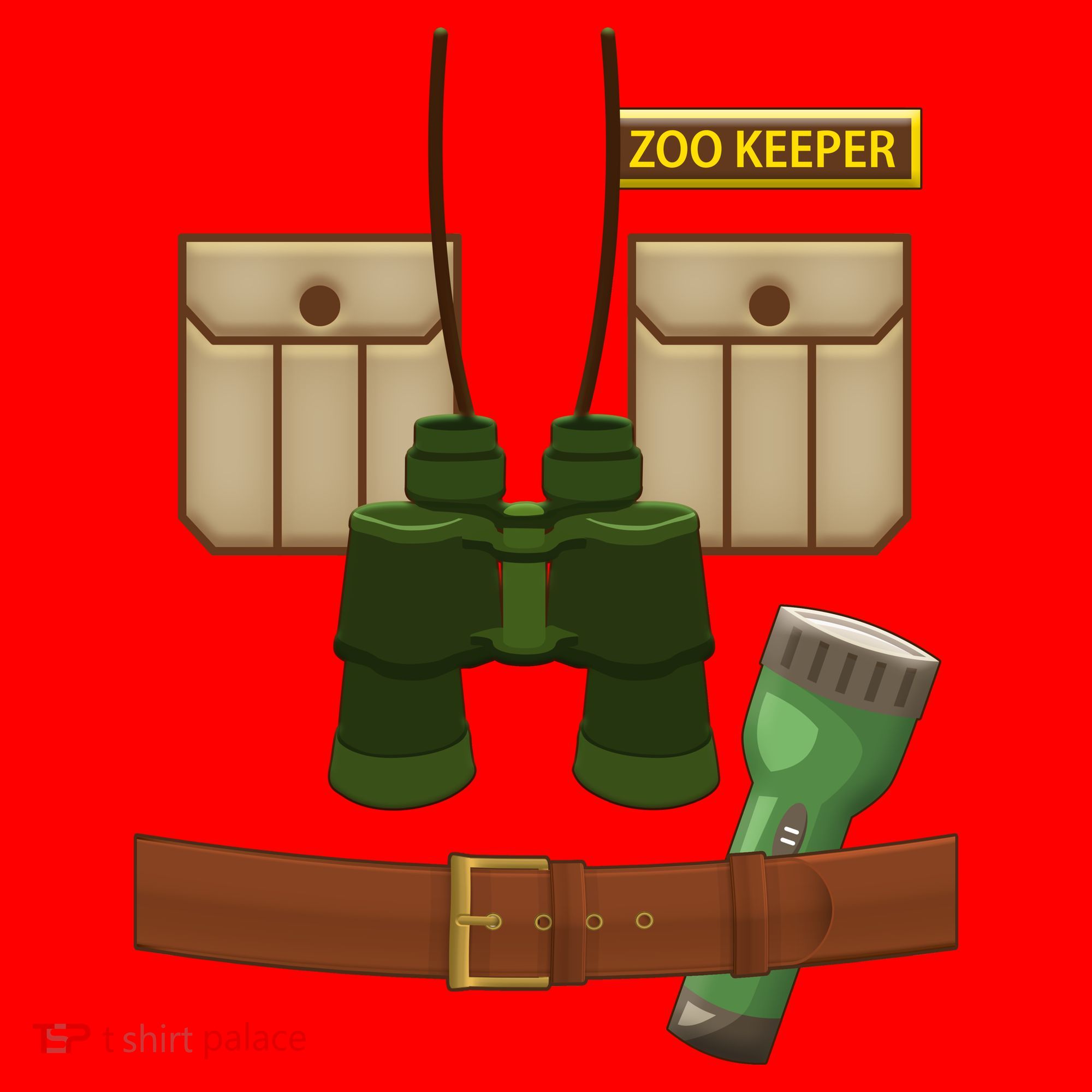 Halloween Zookeeper Costume Santa Hat