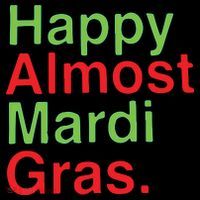 Happy Almost Mardi Gras Bucket Hat thumb 4