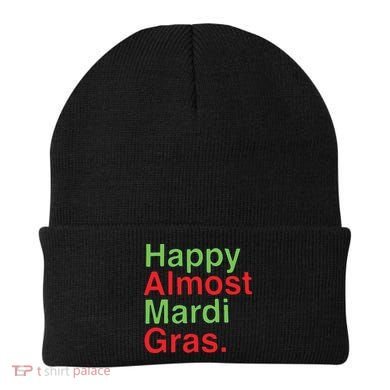 Happy Almost Mardi Gras Beanie