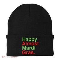 Happy Almost Mardi Gras Beanie thumb 0