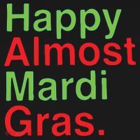 Happy Almost Mardi Gras Youth Performance Sprint T-Shirt thumb 2