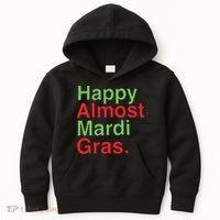Happy Almost Mardi Gras Kids Hoodie thumb 0