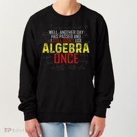 Hate Algebra Math Humor Funny Math Class Student Outfit Women's Sweatshirt thumb 0