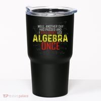 Hate Algebra Math Humor Funny Math Class Student Outfit Tumbler thumb 0