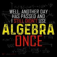 Hate Algebra Math Humor Funny Math Class Student Outfit Women's T-Shirt thumb 6