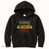 Hate Algebra Math Humor Funny Math Class Student Outfit Kids Hoodie thumb 0