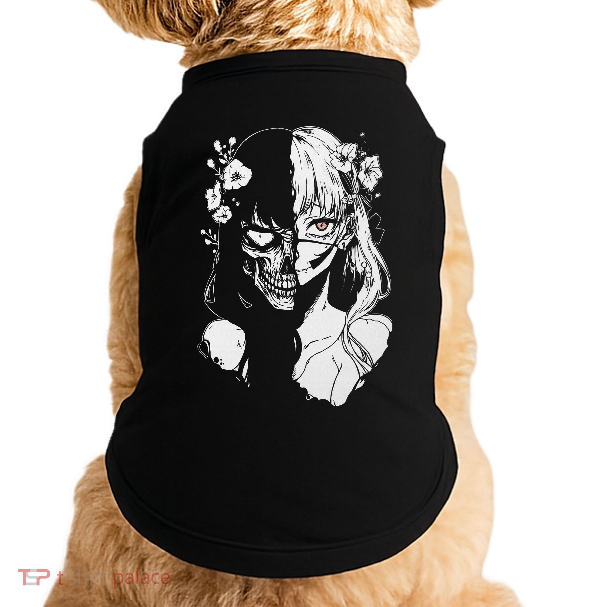Horror Anime Manga Harajuku Gothic Grunge Aesthetic Doggie Tank