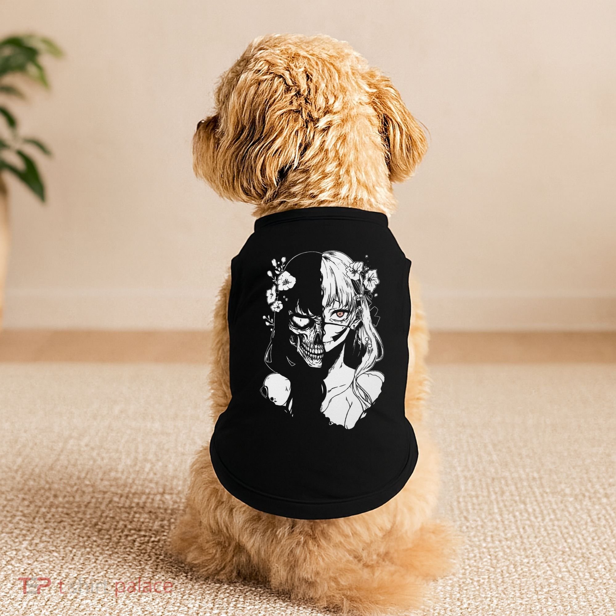 Horror Anime Manga Harajuku Gothic Grunge Aesthetic Doggie Tank