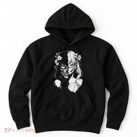 Horror Anime Manga Harajuku Gothic Grunge Aesthetic Hoodie thumb 0