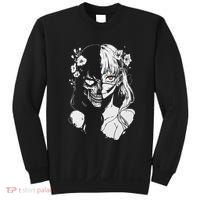 Horror Anime Manga Harajuku Gothic Grunge Aesthetic Sweatshirt thumb 0